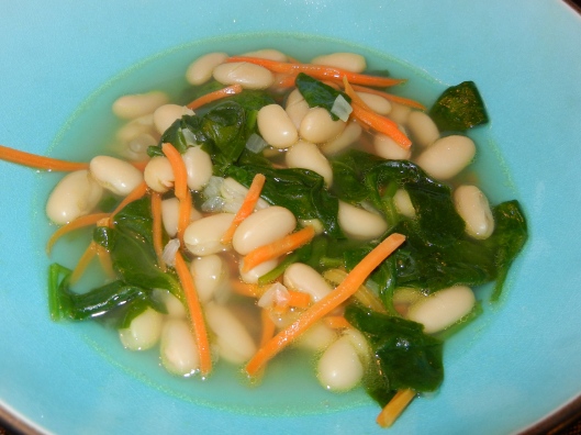 Cannellini & Spinach Soup