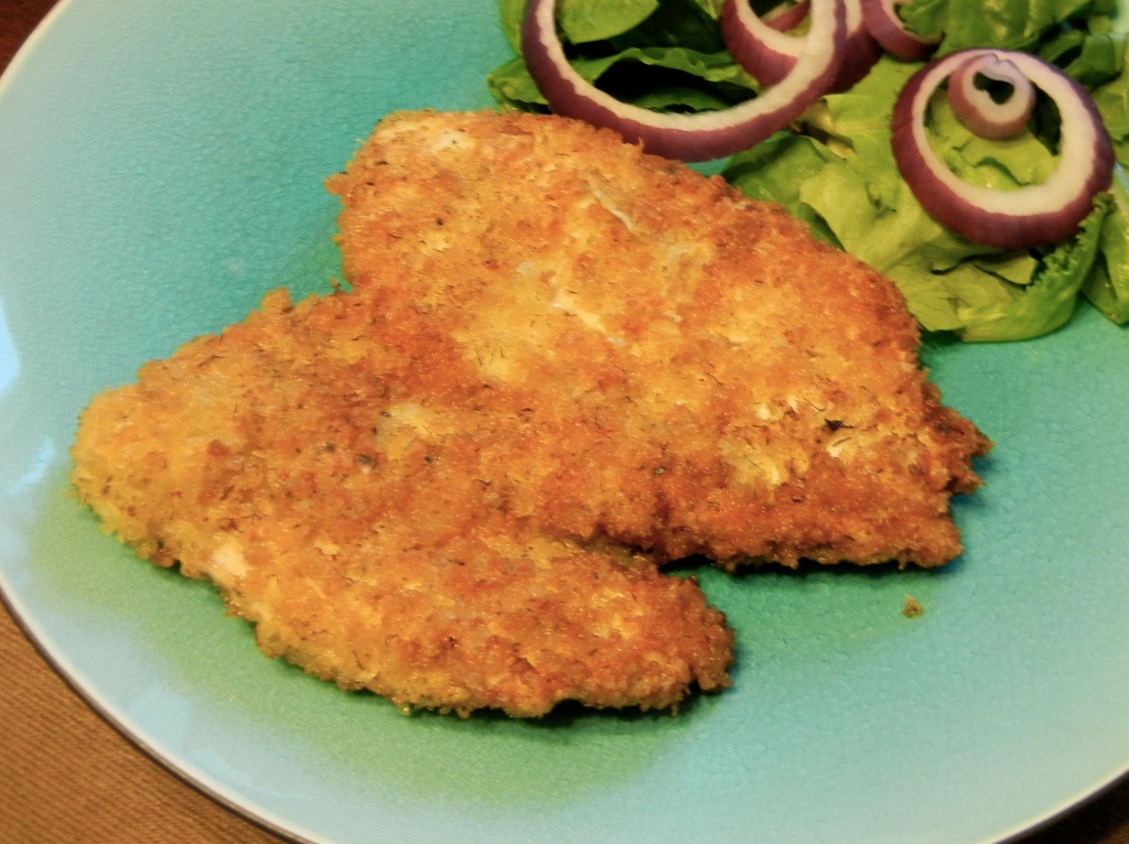 Hänchen Schnitzel, AKA: Chicken Cutlet